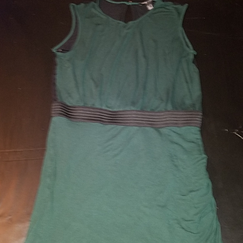 Hunter green dress
